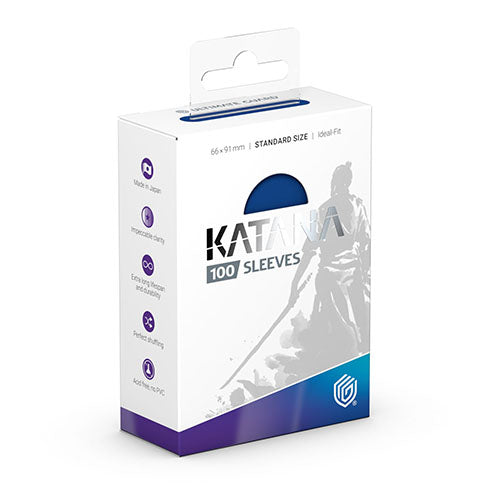 Katana Sleeves - Standard Size -  Blue Bird 100 Pack