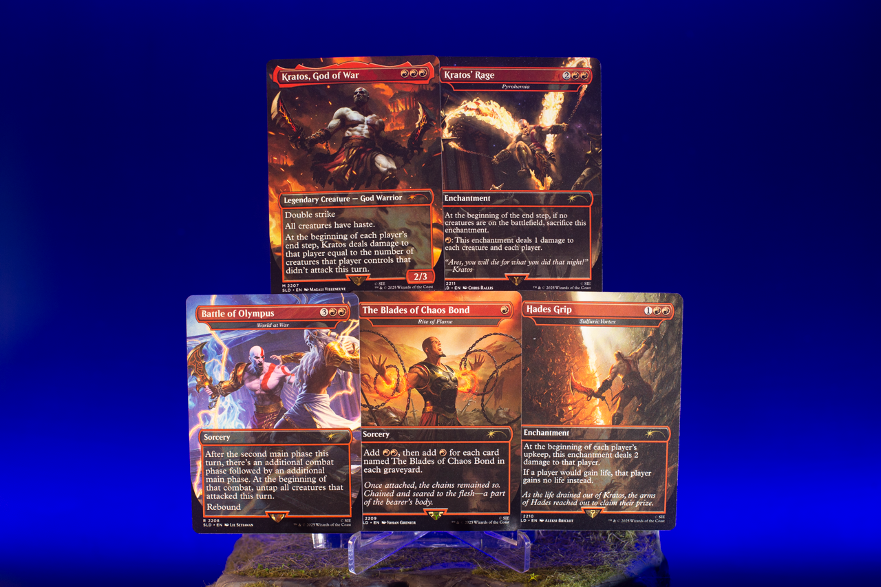 Secret Lair Drop Series: Secret Lair x PlayStation: Secret Lair x God of War: Greek